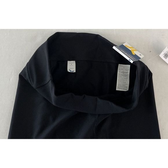 Old Navy Sz M Powersoft Extra High Rise Black Full Length Ribbed Leggings $60 - Picture 7 of 9